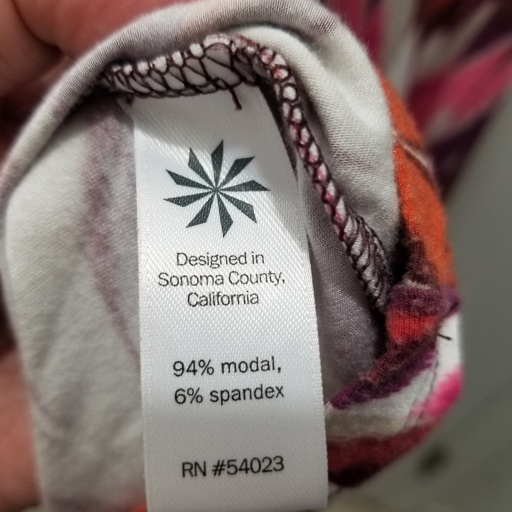 Athleta Sleeveless Dress Size Medium colorful. midi - Picture 3 of 6